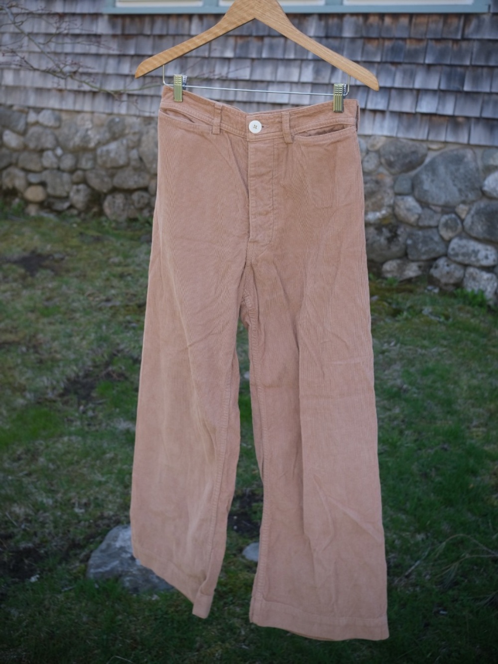 JESSE KAMM SAILOR PANTS in PALIMINO CORDUROY -- run a bit small